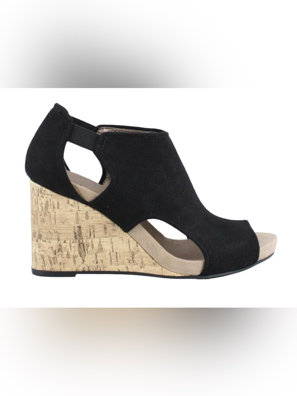Life Stride Hinx Suede Wedge Sandals